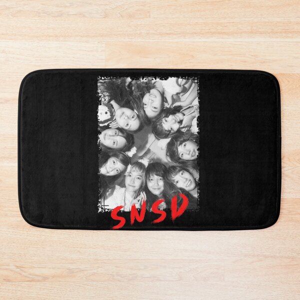 Item preview, Girls Generation SNSD Kpop Group Members black and white Korean Kpop RGB Color Design designed and sold by Piosenka Art.