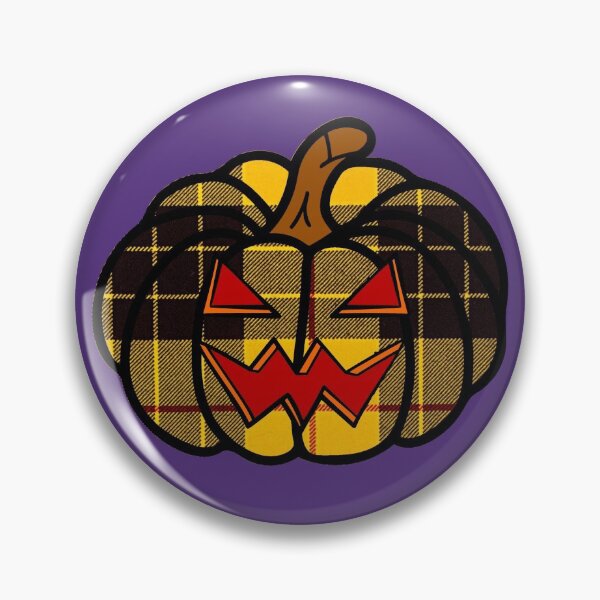 Item preview, MacLeod Tartan Halloween Pumpkin designed and sold by NineSevenFour.