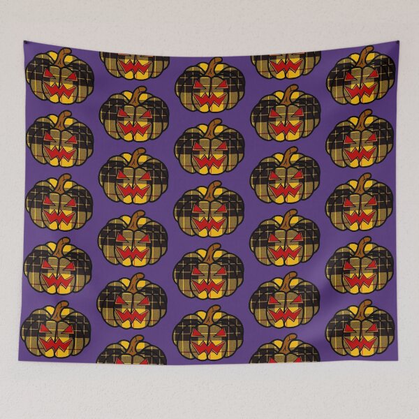 Item preview, MacLeod Tartan Halloween Pumpkin designed and sold by NineSevenFour.