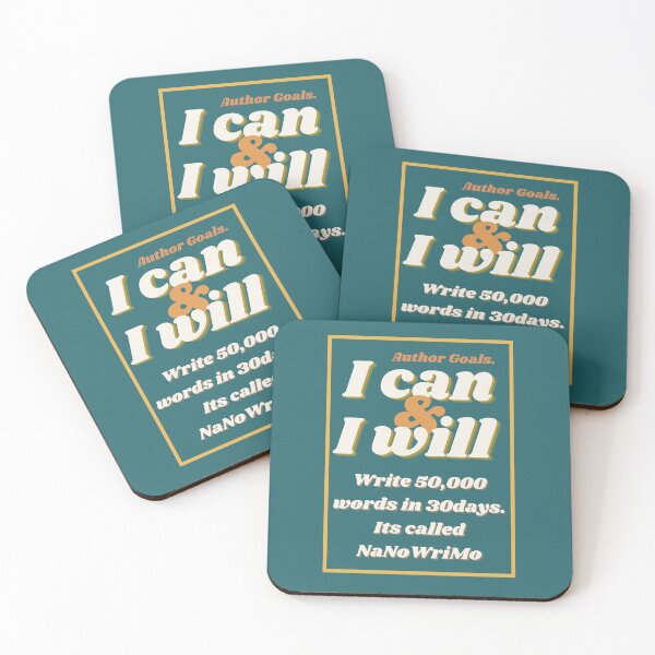 Item preview, Copy of "I Can & I Will ..." Author Goals designed and sold by Dream Big! by E. H..