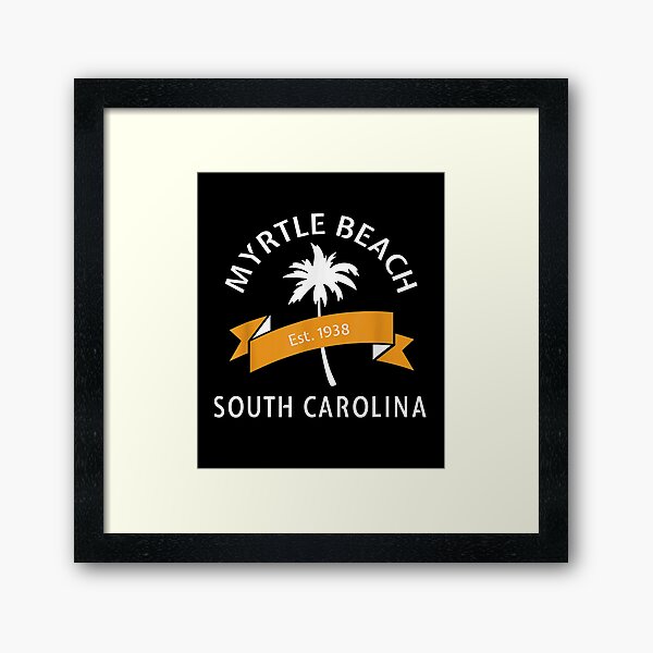 Item preview, Retro Cool Original Myrtle Beach Sc Palm Tree Novelty Art designed and sold by vivanbess.