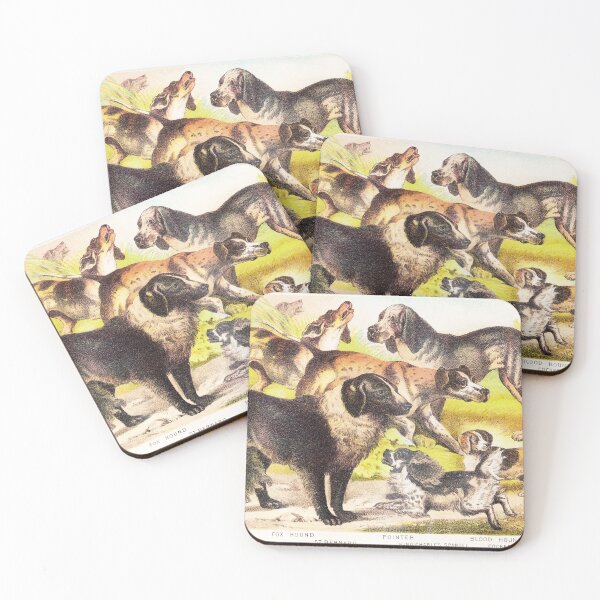 Item preview, Fox Hound, St Bernard, Pointer, Spaniel Hound designed and sold by Vintage Designs +.