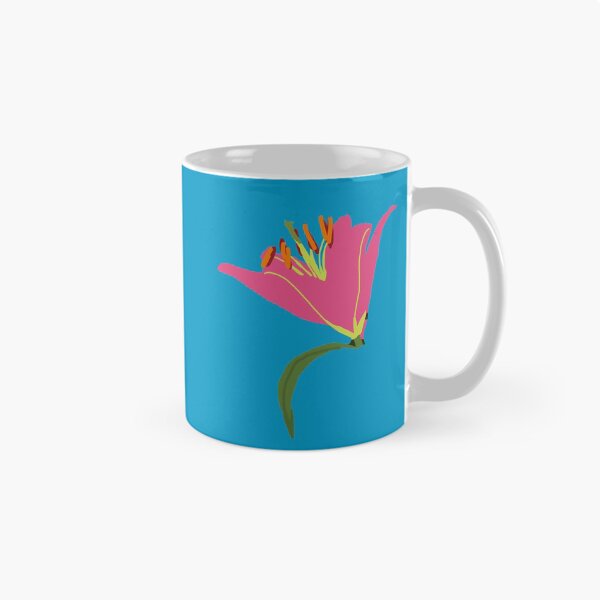 Item preview, Pink Stargazer Lily Flower Abstract Painting designed and sold by ellenhenry.