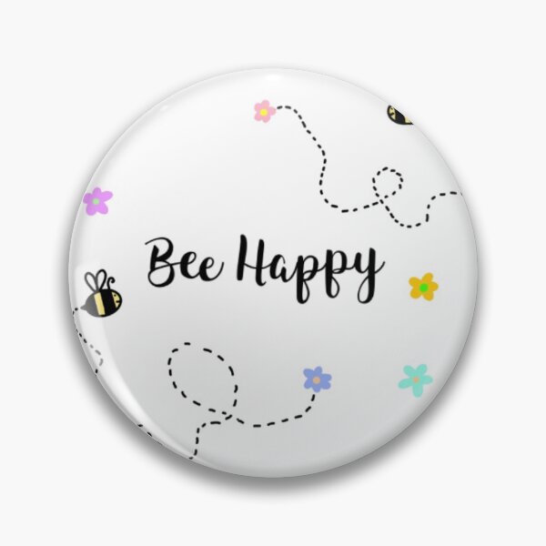 Item preview, “Bee Happy” Sticker  designed and sold by QueenLexie.