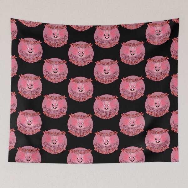 Item preview, Just A Girl Who Loves Axolotl - Plant Based Design designed and sold by Onewivnacher.