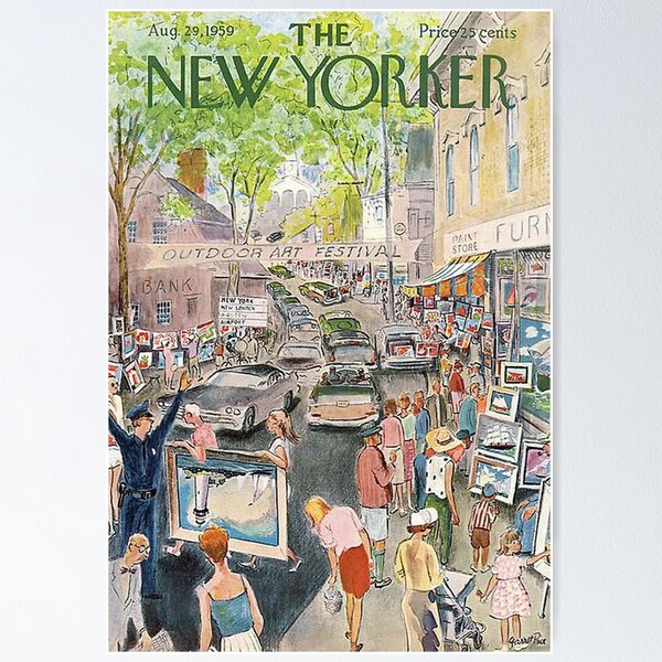 New Yorker City Festival Poster Poster