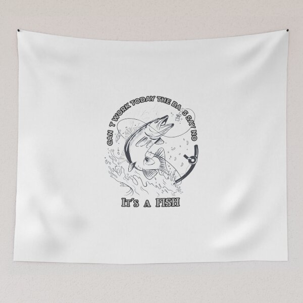Item preview, Fish T-ShirtCan Not Work Today The Perch Says No  designed and sold by BumbleBie.