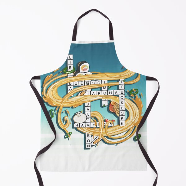 Item preview, Korean Food Crosswords designed and sold by Kdramaspot.