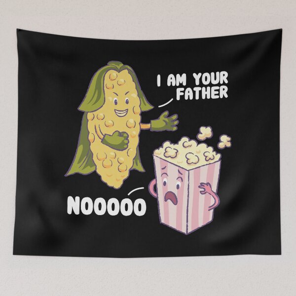 Item preview, Corn I Am Your Father Popcorn Food designed and sold by shirtysphaere.