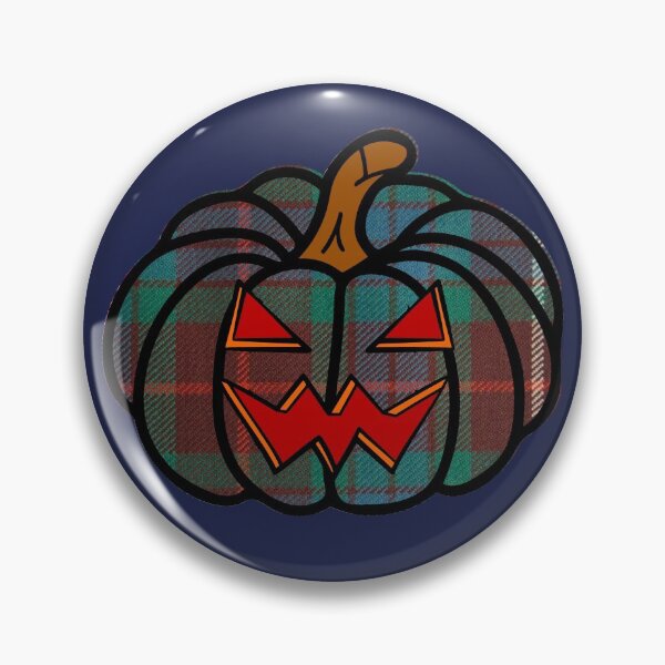 Item preview, Fraser Tartan Halloween Pumpkin designed and sold by NineSevenFour.