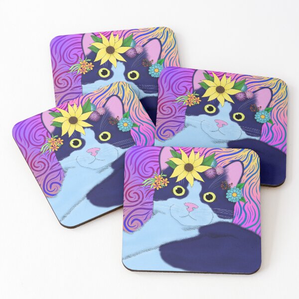 Item preview, Flower Cat designed and sold by SarahCorgii.