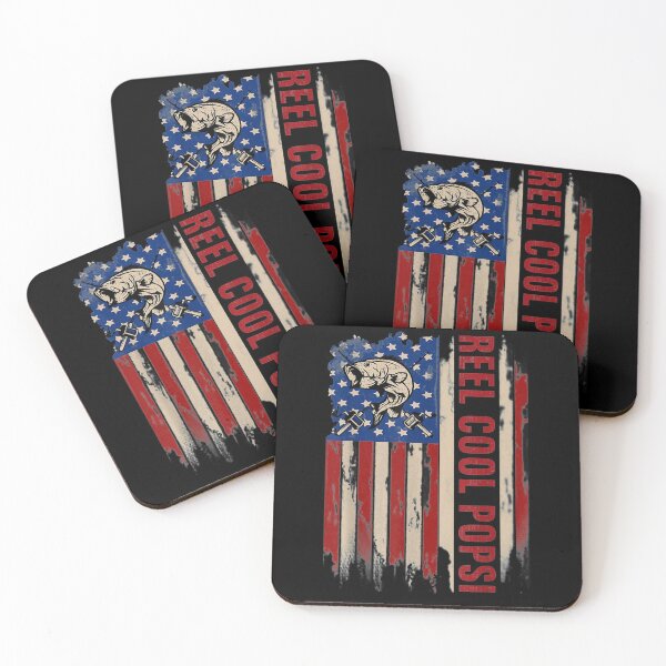 Item preview, Reel Cool Popsi American Usa Flag Fishing Fish Gift designed and sold by vivanbess.