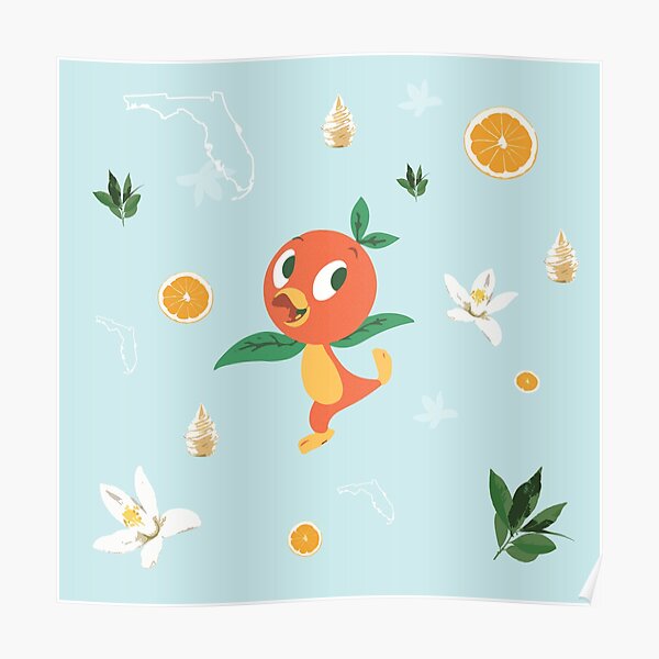 Florida Friend Pattern Poster