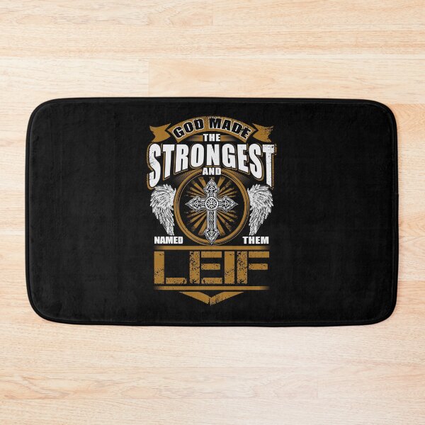 Item preview, Leif Name T Shirt - God Found Strongest And Named Them Leif Gift Item Tee designed and sold by eroscamila.