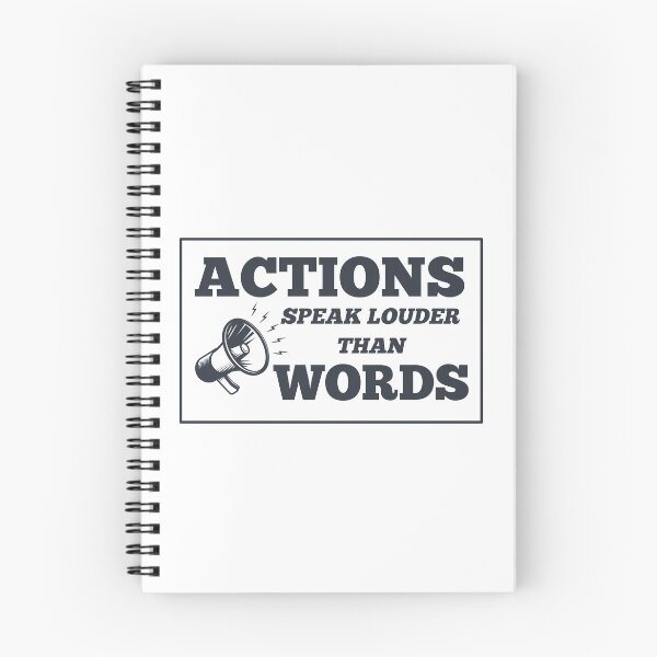Item preview, Actions Speak Louder Than Words designed and sold by Cosmotopia.