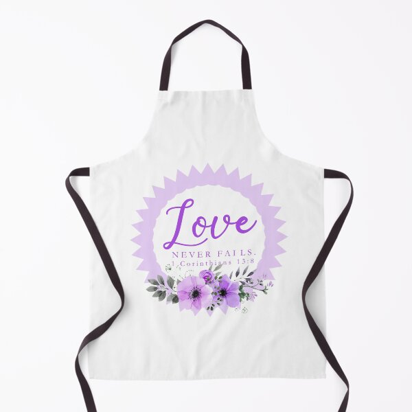 Item preview, Copy of Love Never Fails Floral - violet designed and sold by Yesido.