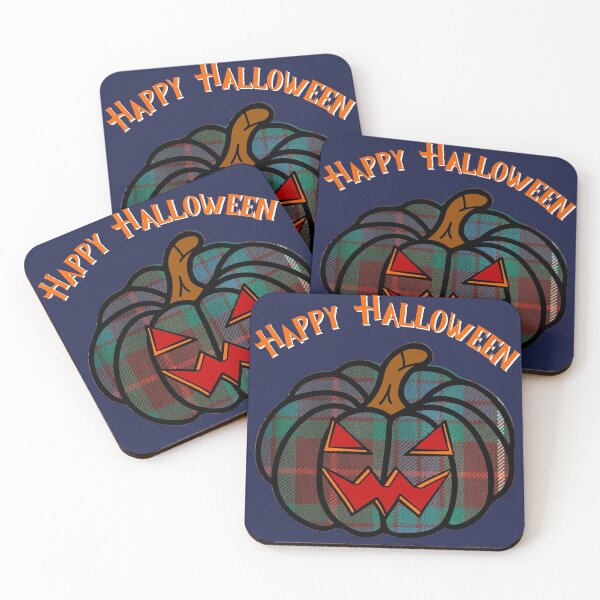 Item preview, Happy Halloween Yer Sassenach! | Fraser Tartan Pumpkin designed and sold by NineSevenFour.
