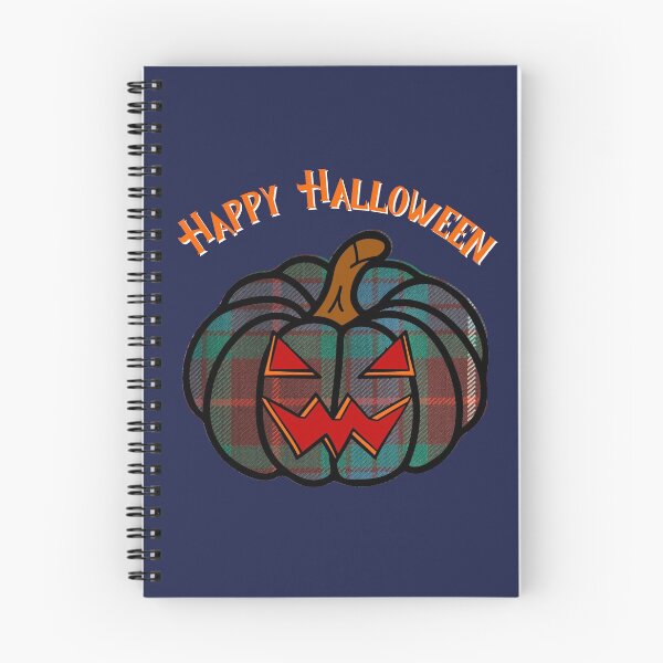 Item preview, Happy Halloween Yer Sassenach! | Fraser Tartan Pumpkin designed and sold by NineSevenFour.