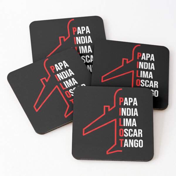 Item preview, Airplane Pilot Spelled With Aviation Alphabet designed and sold by vivanbess.