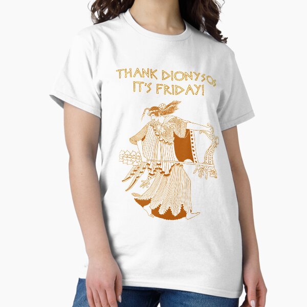 Item preview, TDIF: Thank Dionysos it’s Friday designed and sold by Hellenistic History.