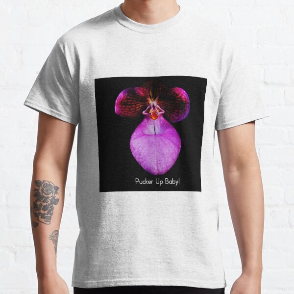 Pucker Up Baby! - Orchid Alien Discovery Classic T-Shirt
