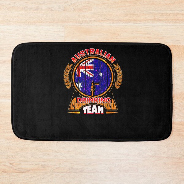 Item preview, Australian Flag Drinking Team Beer Drinker Australia Gift designed and sold by vivanbess.