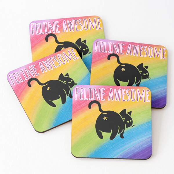 Item preview, Feline awesome designed and sold by Hexagon98.