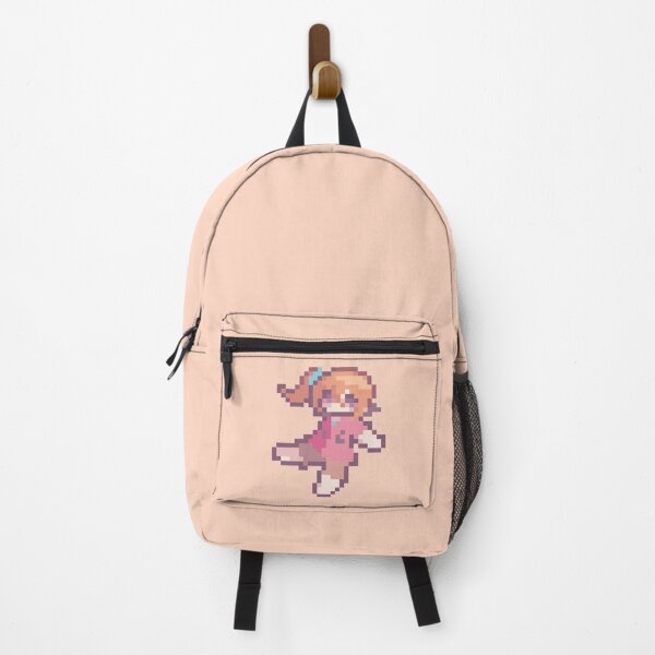 Vista previa del artículo con la obra «Momo casual de píxeles diminutos», diseñado y vendido por abitofkake.
