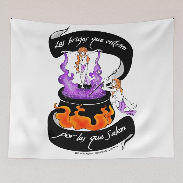 Item preview, The witches that come in, for which Salem designed and sold by Ultravioleta e Infrarrojo.