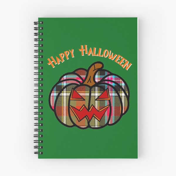 Item preview, Happy Halloween Yer Sassenach! | Bruce of Kinnaird Tartan Pumpkin designed and sold by NineSevenFour.