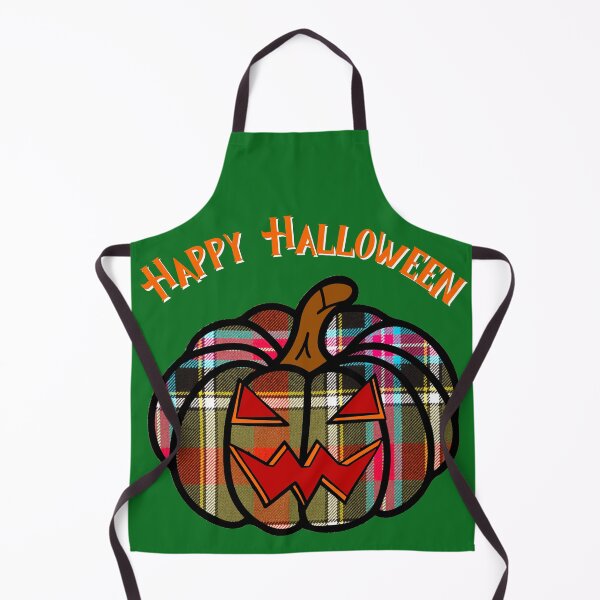 Item preview, Happy Halloween Yer Sassenach! | Bruce of Kinnaird Tartan Pumpkin designed and sold by NineSevenFour.