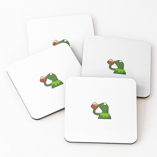 Item preview, Kermit sipping tea designed and sold by Joe Holt.