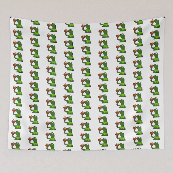 Item preview, Kermit sipping tea designed and sold by Joe Holt.