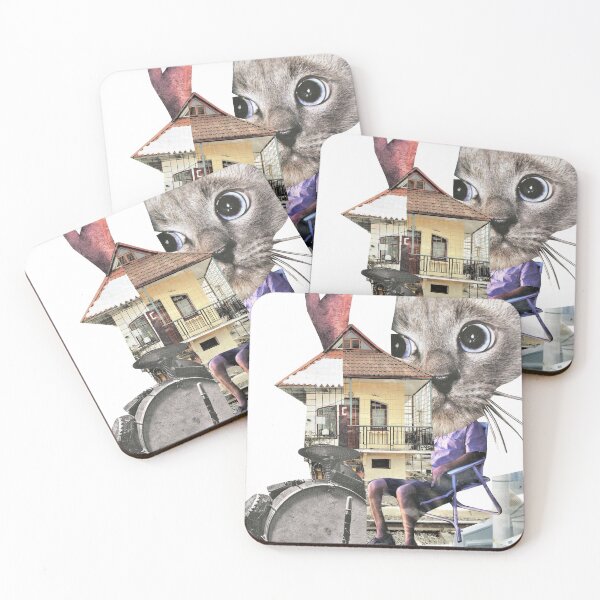 Item preview, Surreal Cat designed and sold by JohnDIGiART4U.