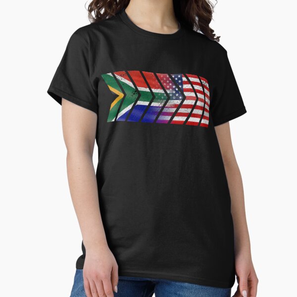 Aperçu de l'œuvre Chevrons Afrique du Sud USA (DISTRESSED) créée et vendue par SolidEarthArt.