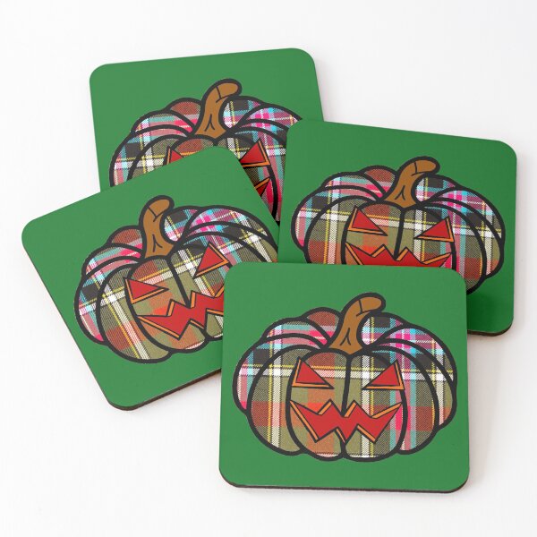 Item preview, Bruce of Kinnaird Tartan Halloween Pumpkin designed and sold by NineSevenFour.