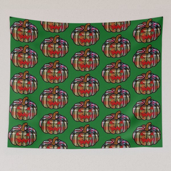 Item preview, Bruce of Kinnaird Tartan Halloween Pumpkin designed and sold by NineSevenFour.