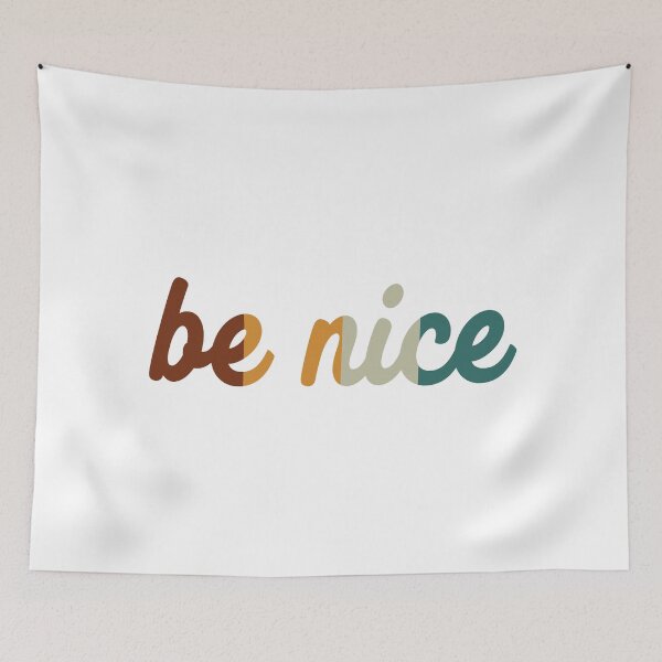 Item preview, Be nice designed and sold by annaguerrawords.
