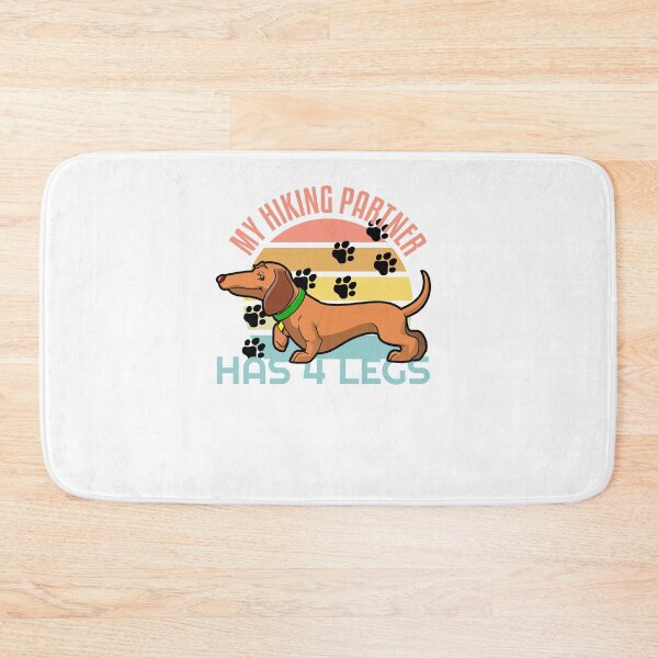 Item preview, My Hiking Partner Has Four Legs | Dachshunds Love Nature designed and sold by BoldTigerDesign.