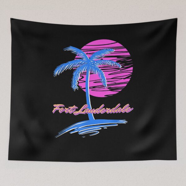 Item preview, Fort Lauderdale Beach Retro 80s designed and sold by vivanbess.