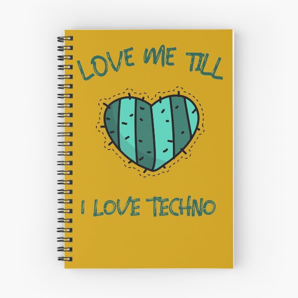 Artikelvorschau, Ich liebe Techno entworfen und verkauft von HiTechMedia.