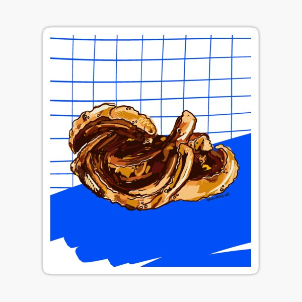 Torreznos, cortezas, ilustración Pegatina