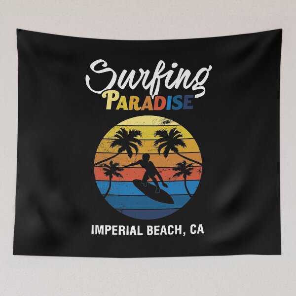 Item preview, Imperial Beach California Surfing Paradise product designed and sold by jakehughes2015.