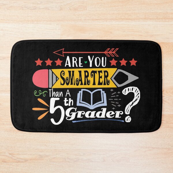 Item preview, Are You Smarter Than A Fifth Grader? (Dark) designed and sold by the-krisney-way.
