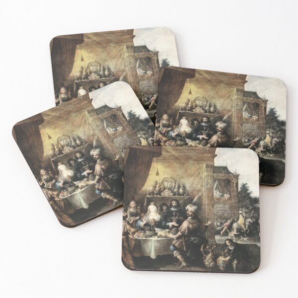 Item preview, feast of Esther - Frans francken the younger  designed and sold by Vintage Designs +.