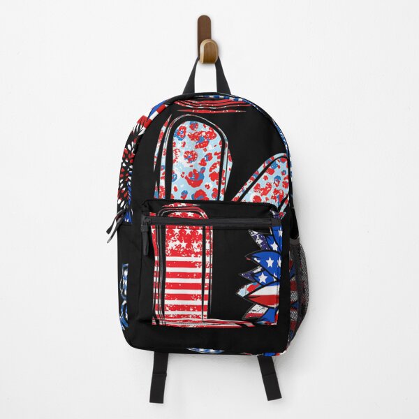 Item preview, 4th Of July Love Sunflower Patriotic American Flag designed and sold by vivanbess.