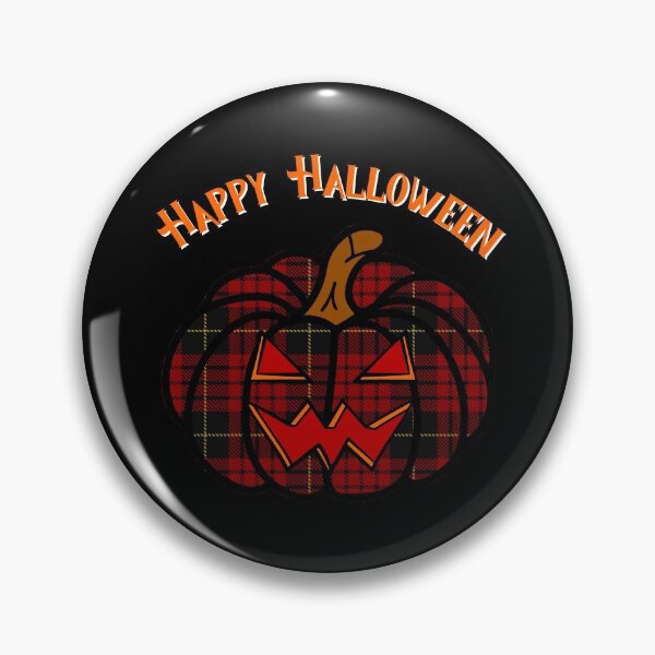 Item preview, Happy Halloween Yer Sassenach! | McQueen Tartan Pumpkin designed and sold by NineSevenFour.