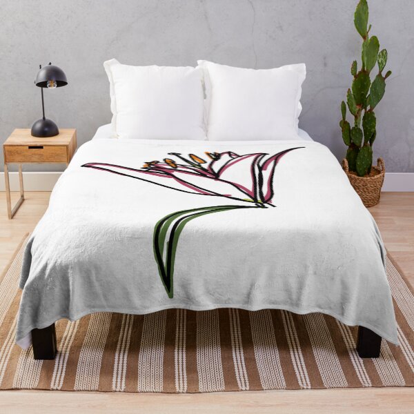 Item preview, Lily Flower Color Line Drawing designed and sold by ellenhenry.