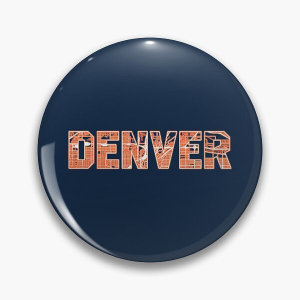 Item preview, Denver Football City Map Text designed and sold by toutwearapparel.