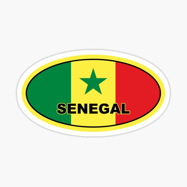 Stickers drapeau du sénégal à acheter en ligne